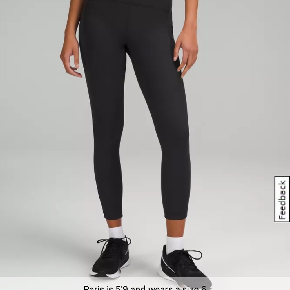 NWOT Lululemon Swift Speed High-Waisted Crop 23”